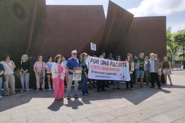 Concentración en Logroño por la paz y una Palestina libre