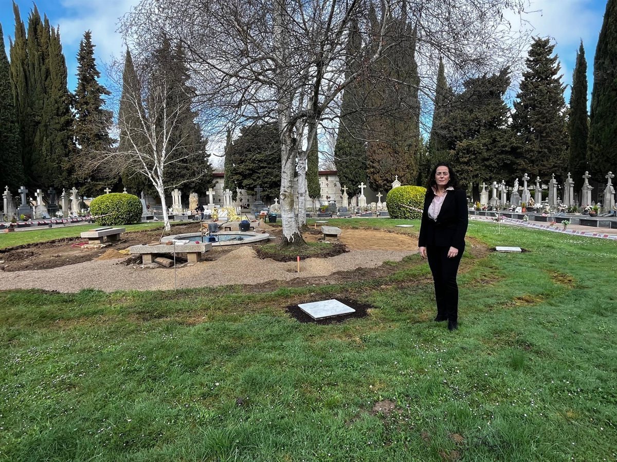 Avanzan los trabajos para la creación de un espacio de duelo perinatal en el cementerio de Logroño.
