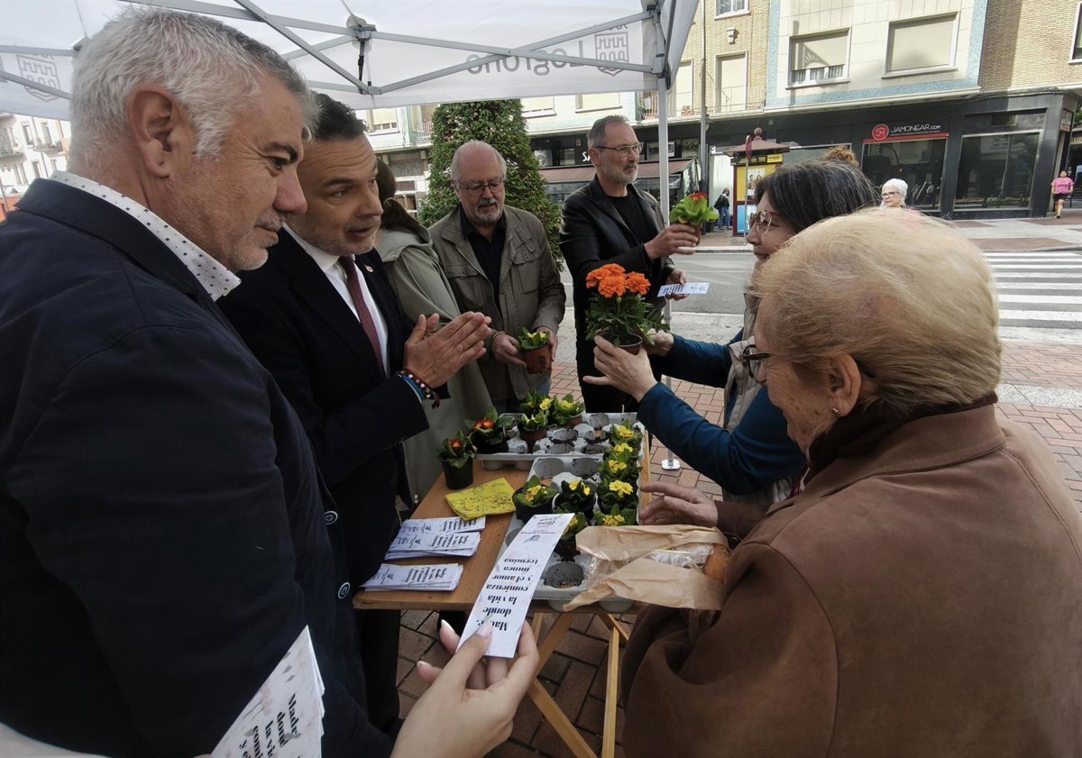 El Ayuntamiento de Logroño regalará 400 plantas del vivero municipal el domingo para celebrar el Día de la Madre.